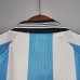 Argentina 1998 World Cup Home White&Blue Soccer Jersey